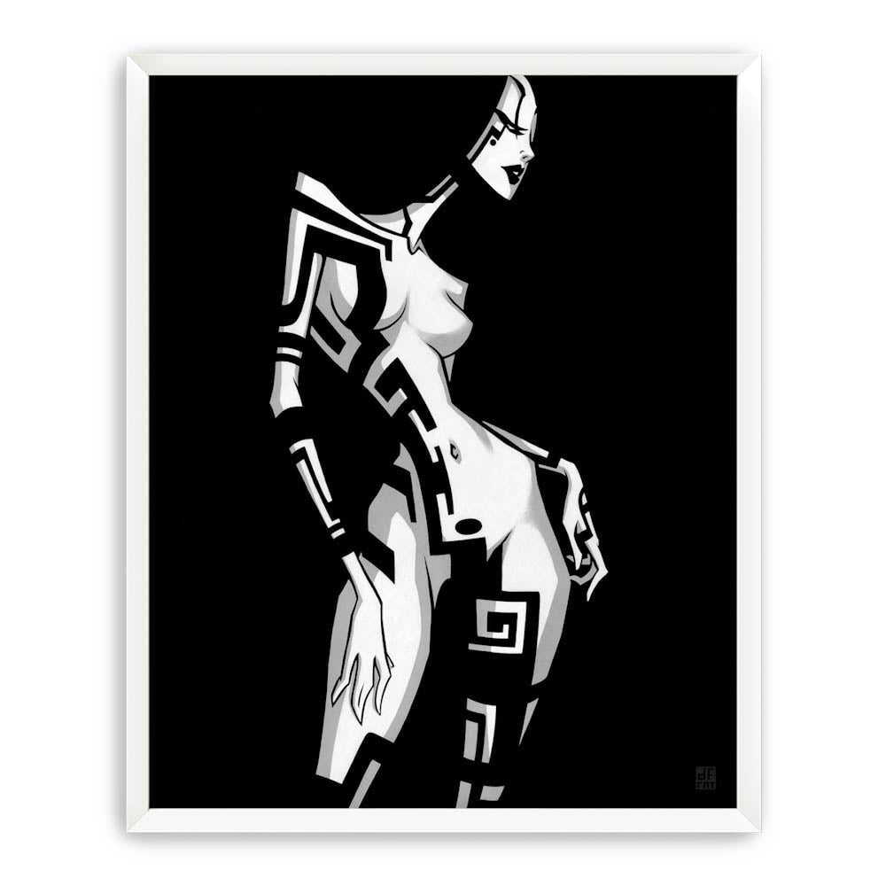 TATTOO GIRL TWO | fine art print