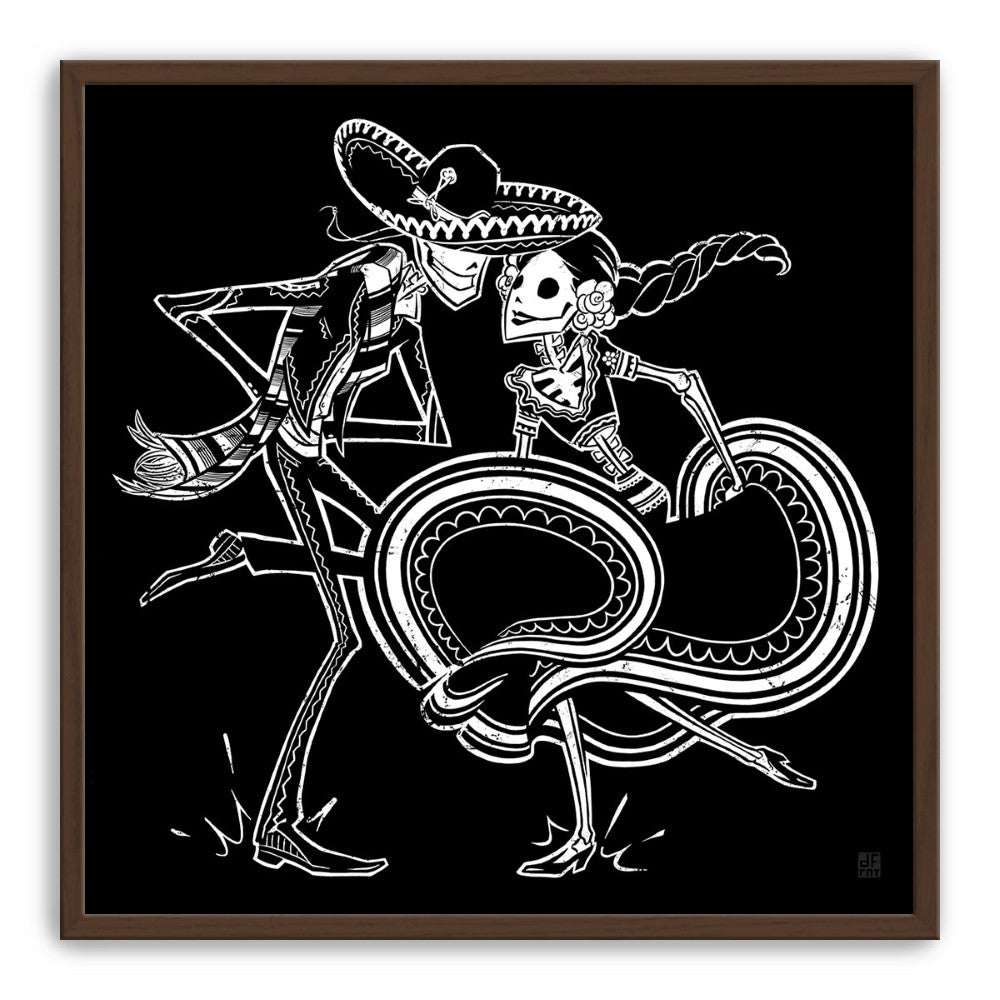 ZAPATEADO | BLACK | fine art print