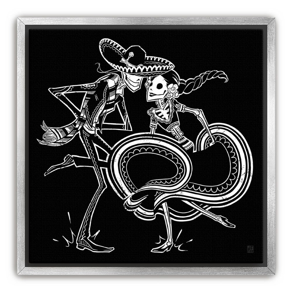 ZAPATEADO | BLACK | canvas print