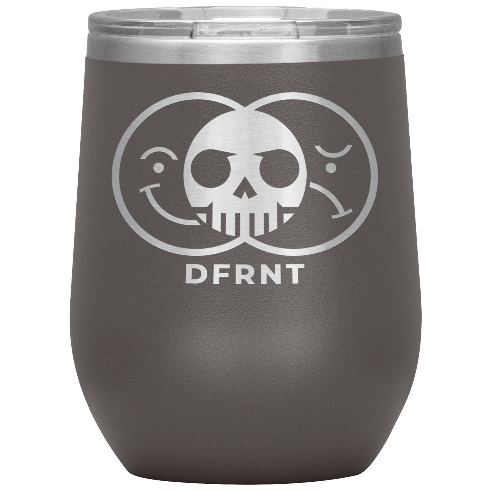 DFRNT LIFE SKULL | 12 oz wine tumbler