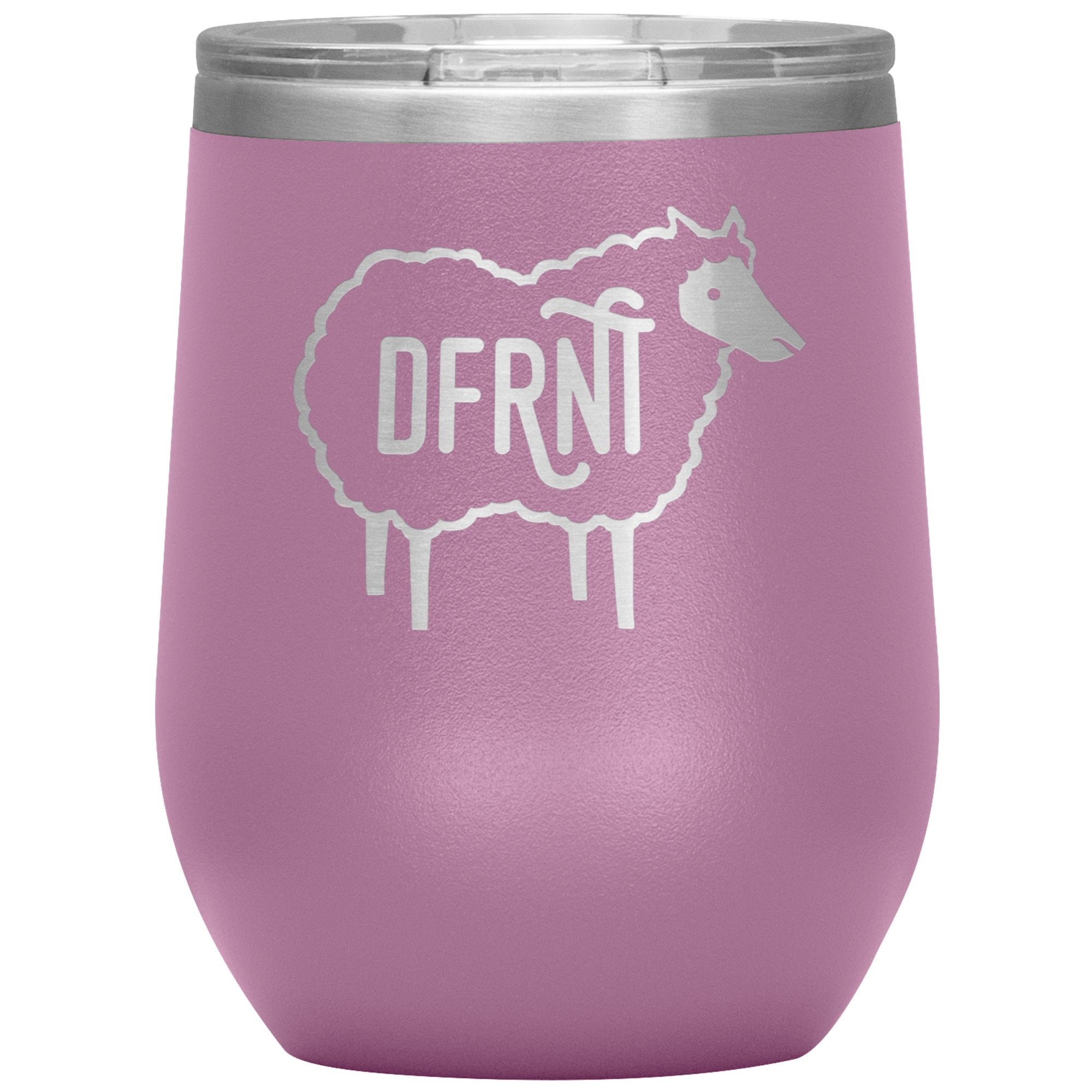 DFRNT BLACK SHEEP - 12 oz wine tumbler