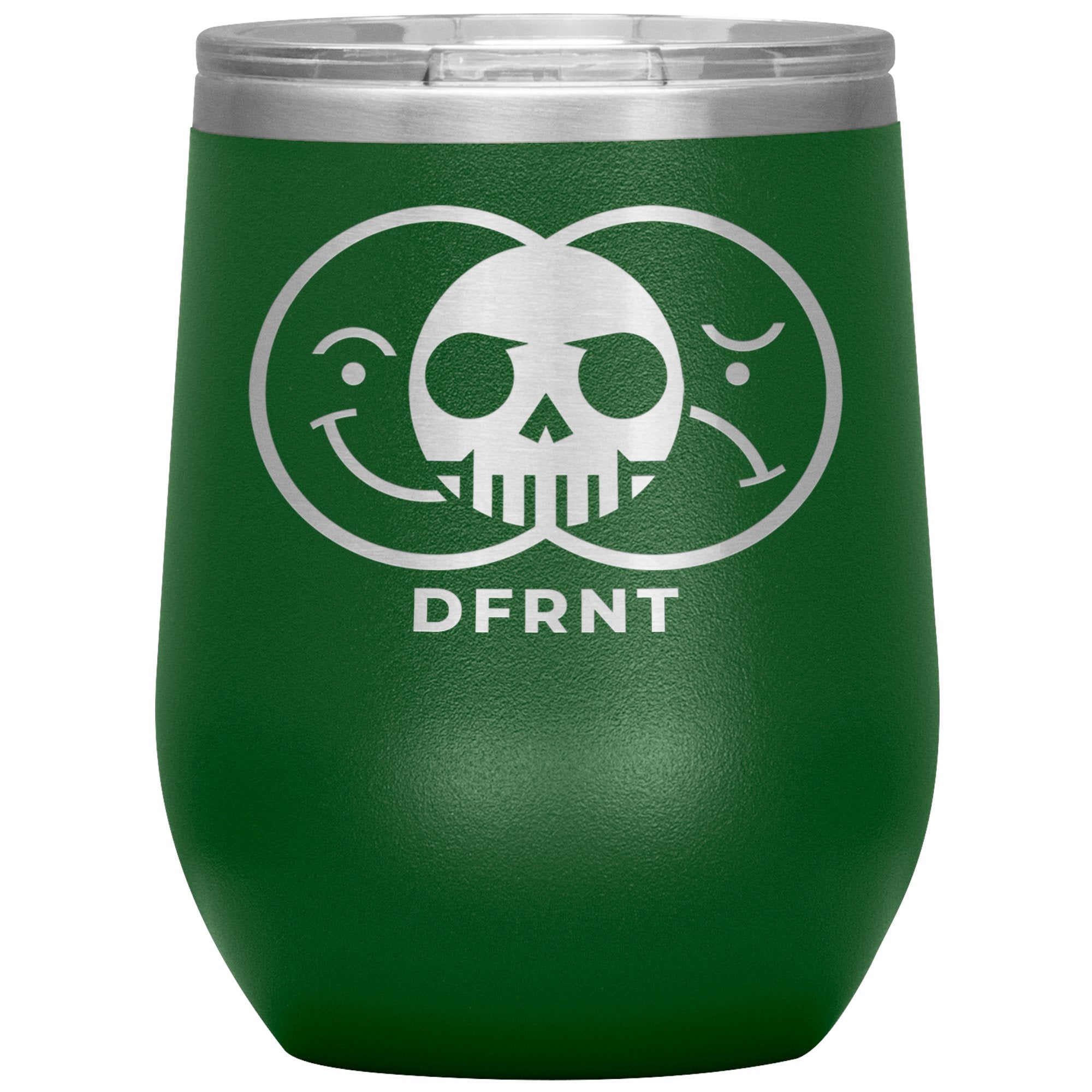 DFRNT LIFE SKULL | 12 oz wine tumbler