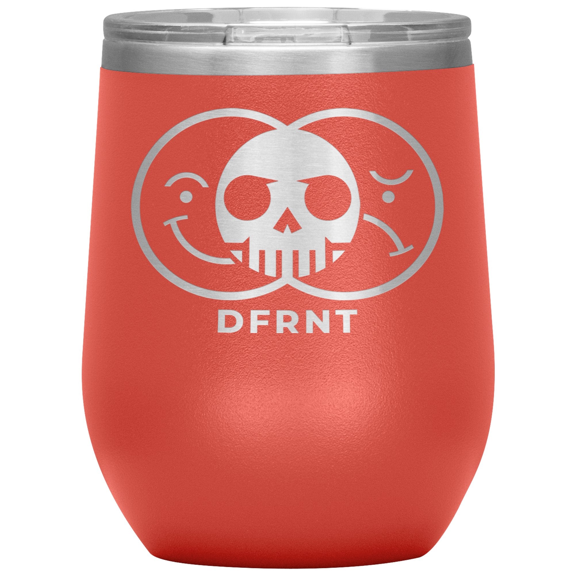 DFRNT LIFE SKULL | 12 oz wine tumbler