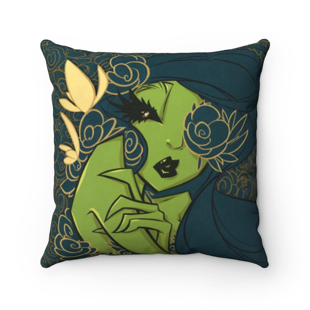 FLOWER BED THREE | throw pillow case