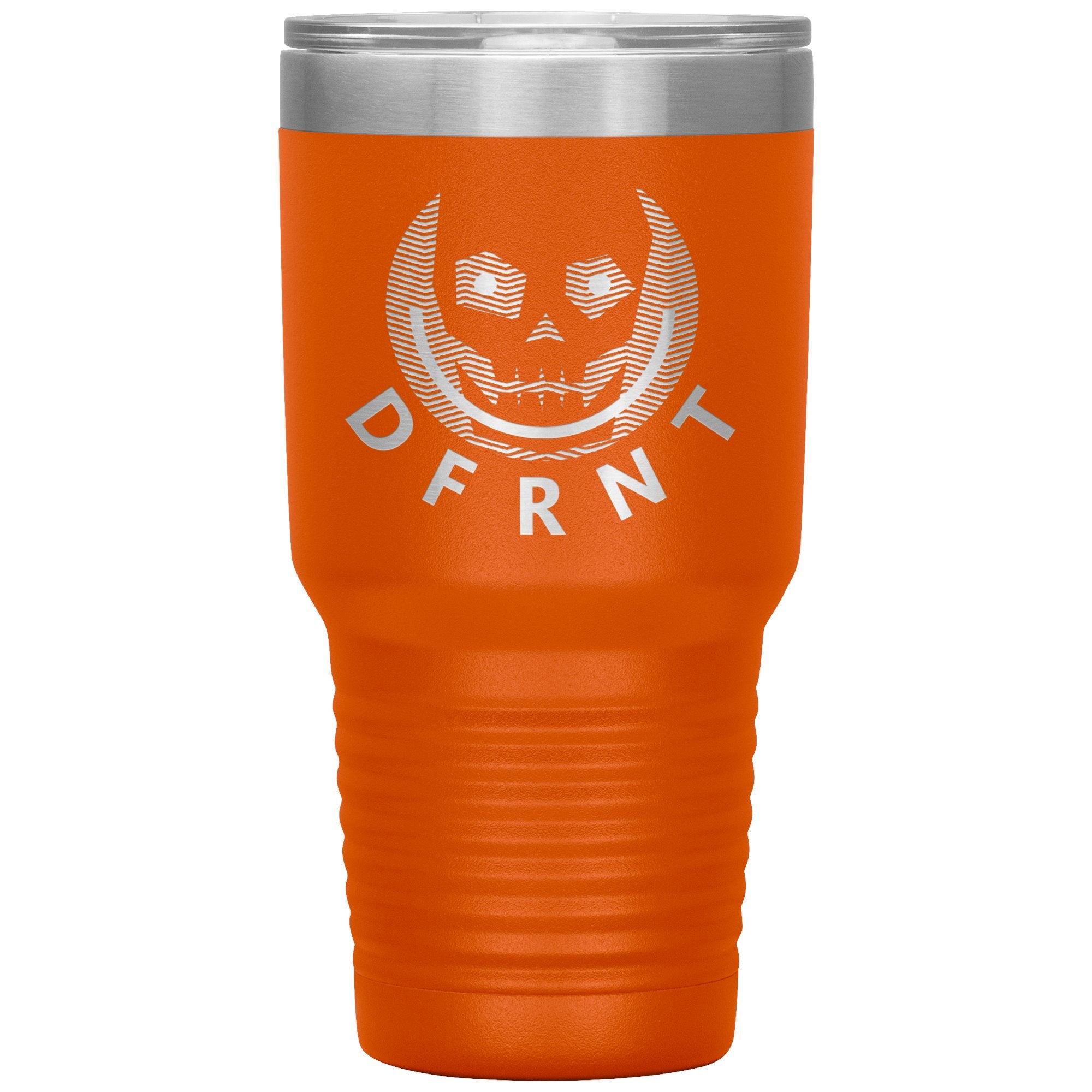 DFRNT HAPPY SKULL - 30 oz tumbler