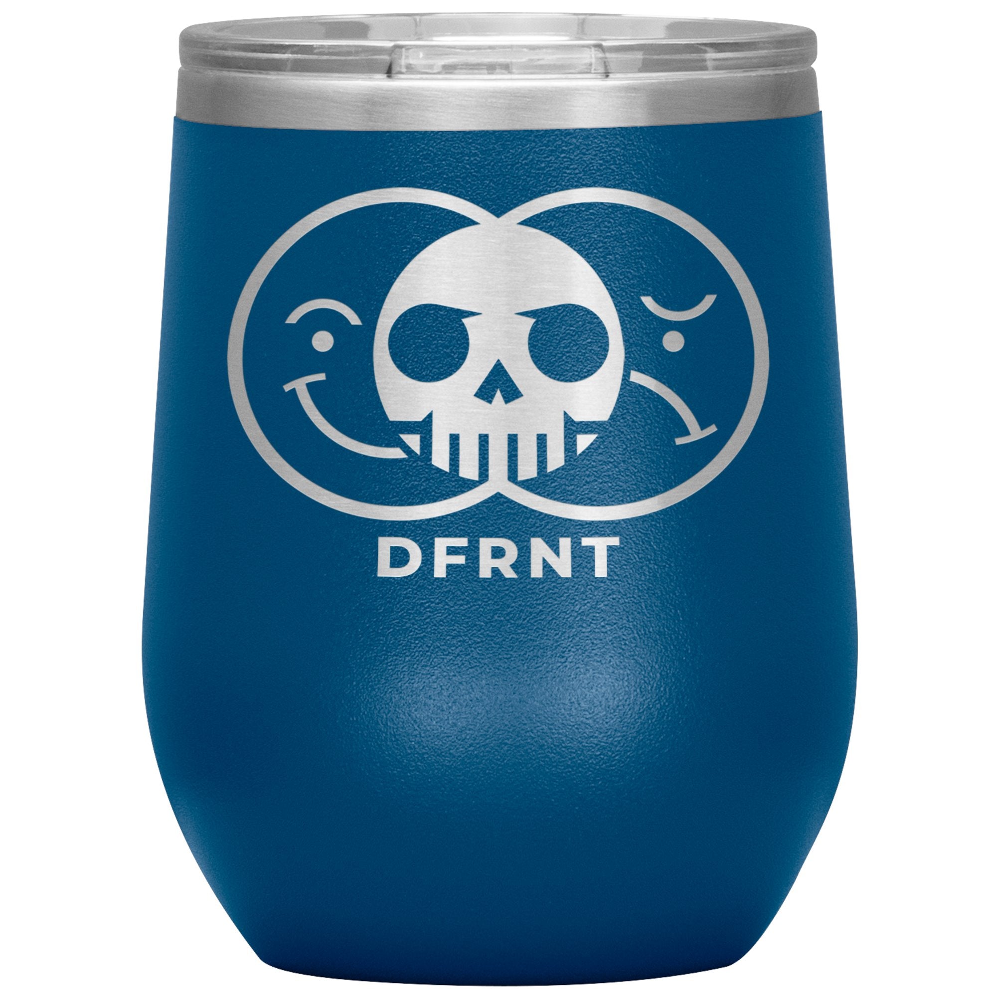 DFRNT LIFE SKULL | 12 oz wine tumbler