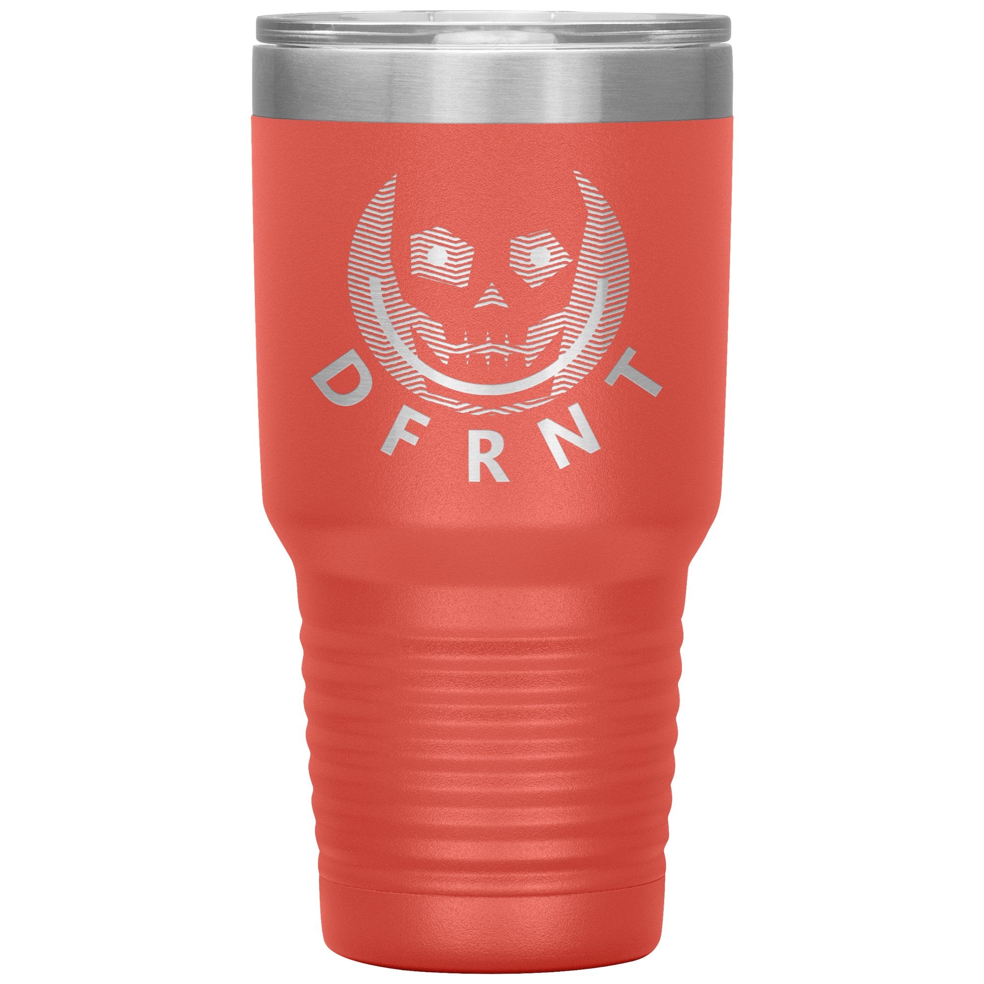 DFRNT HAPPY SKULL - 30 oz tumbler