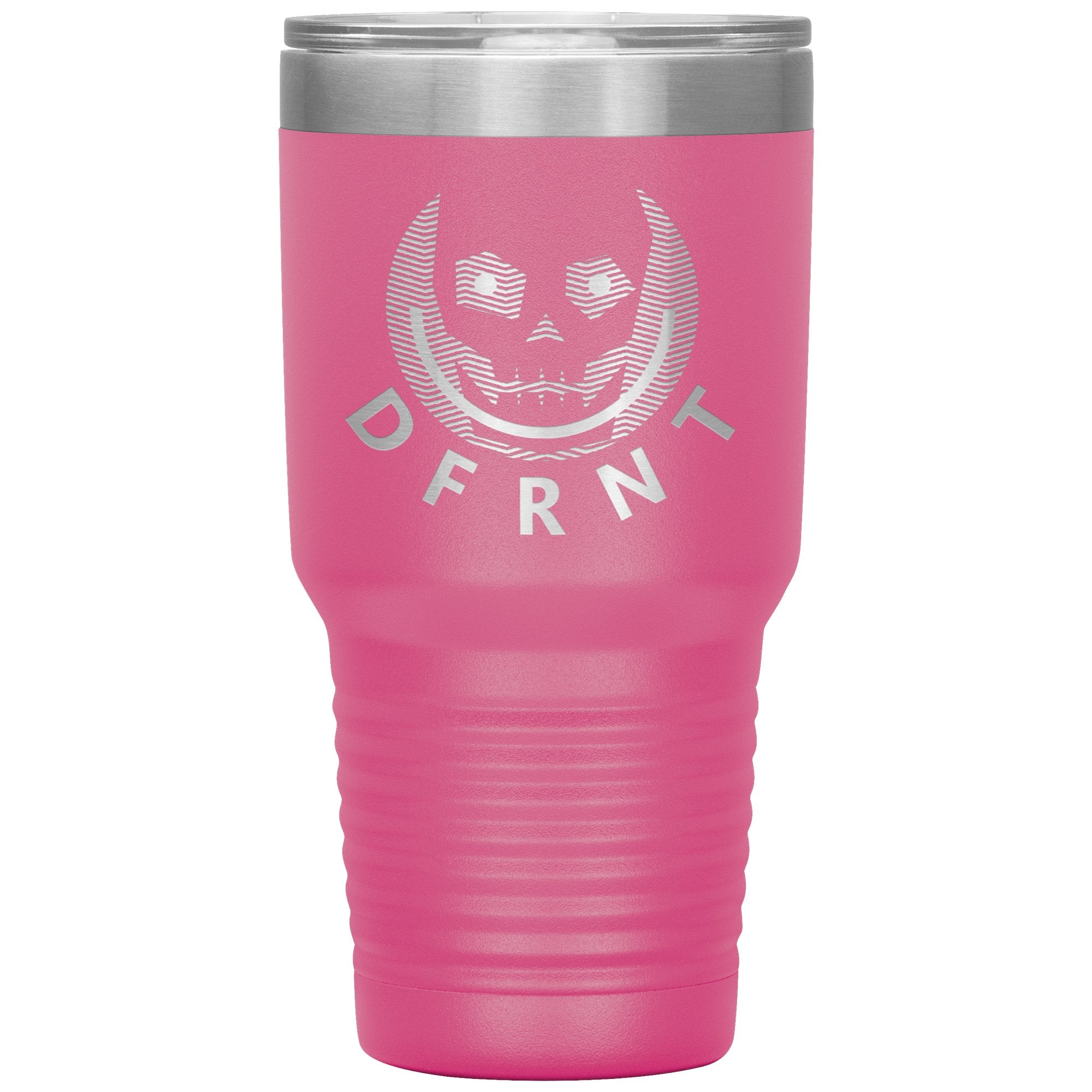 DFRNT HAPPY SKULL - 30 oz tumbler