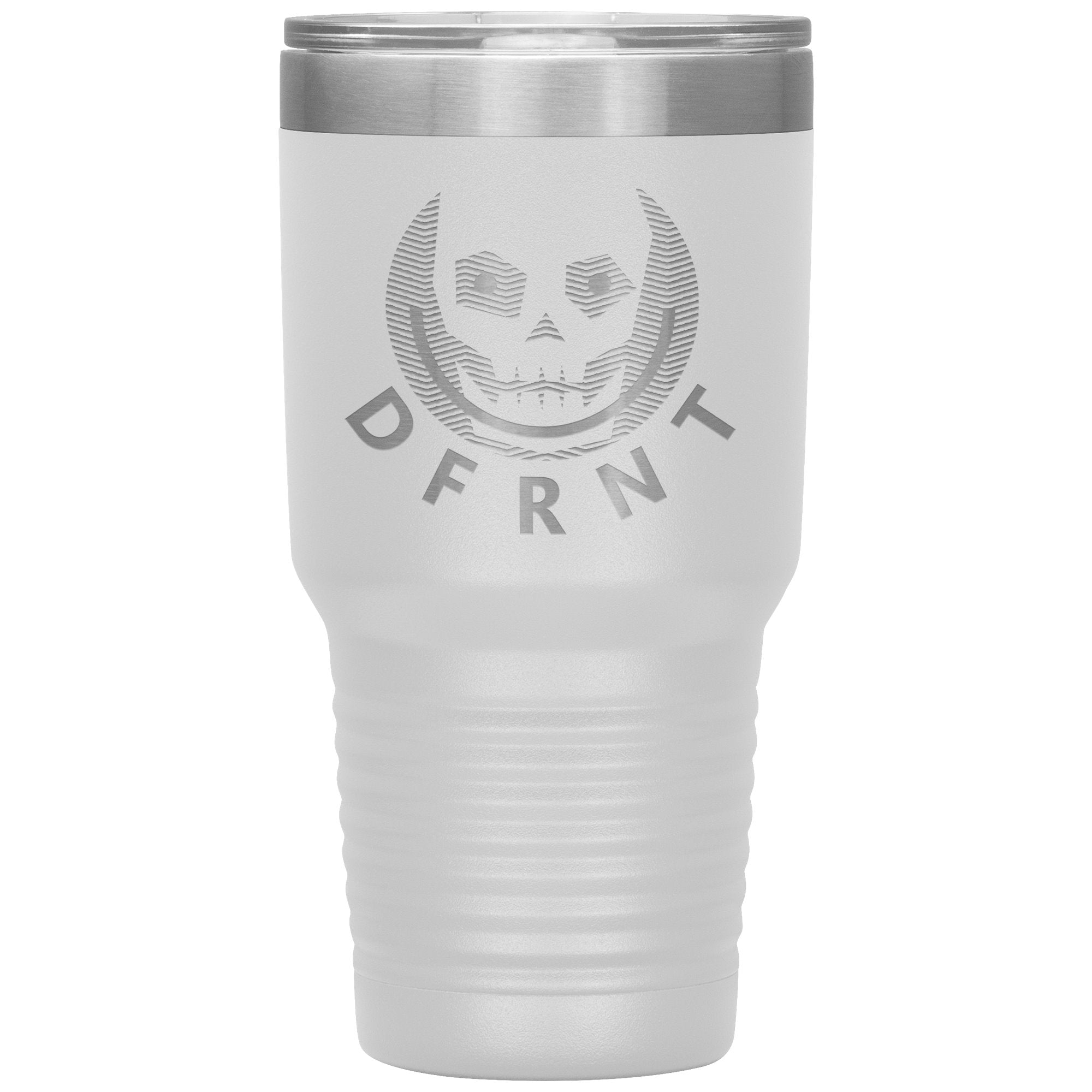 DFRNT HAPPY SKULL - 30 oz tumbler