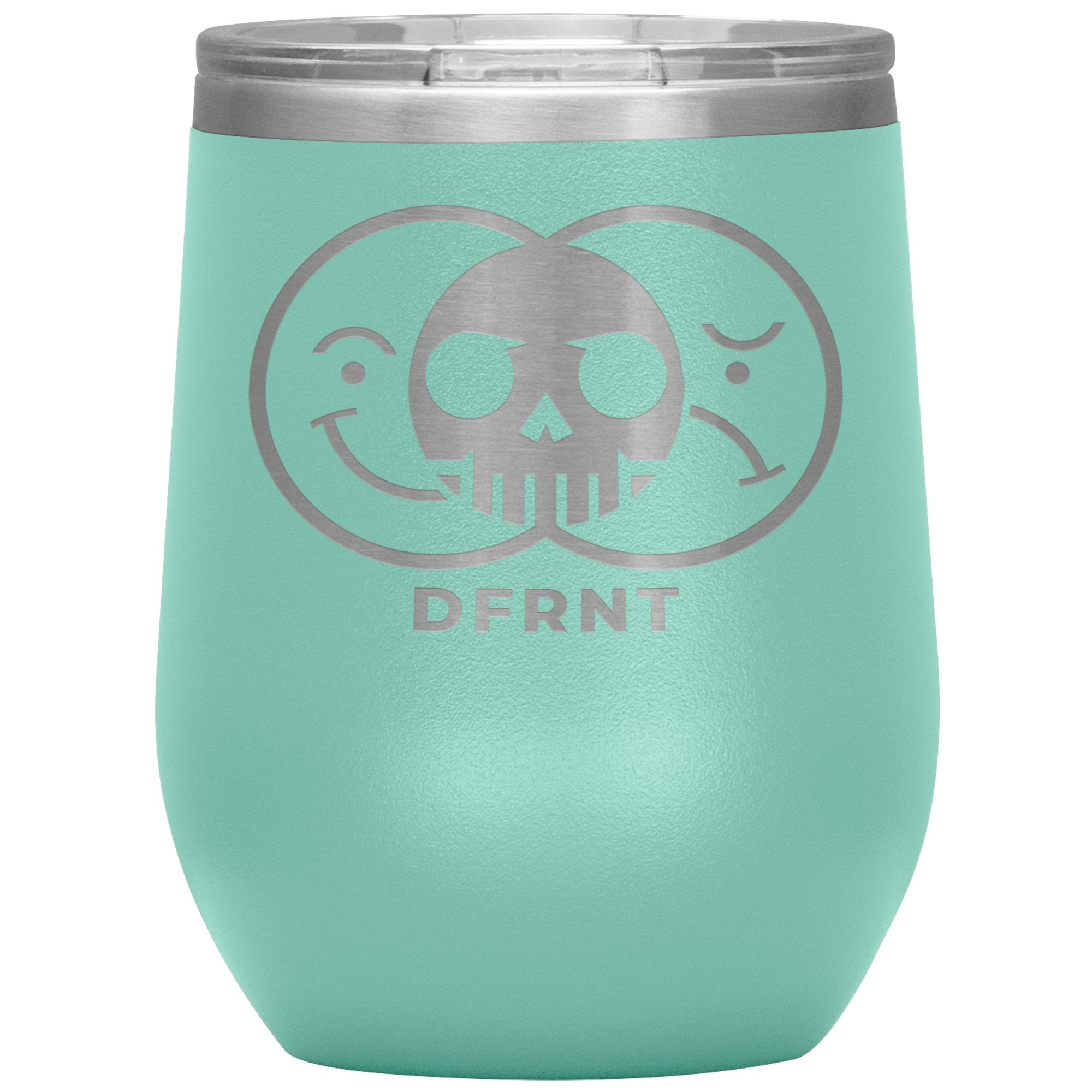 DFRNT LIFE SKULL | 12 oz wine tumbler