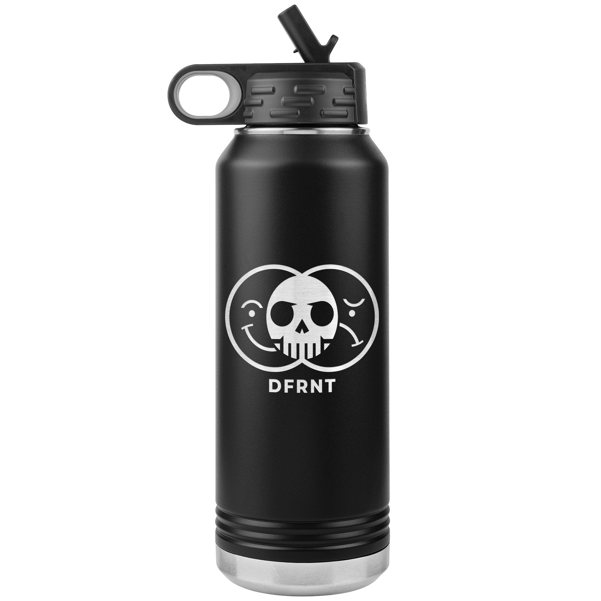 DFRNT LIFE SKULL | 32 oz straw tumbler