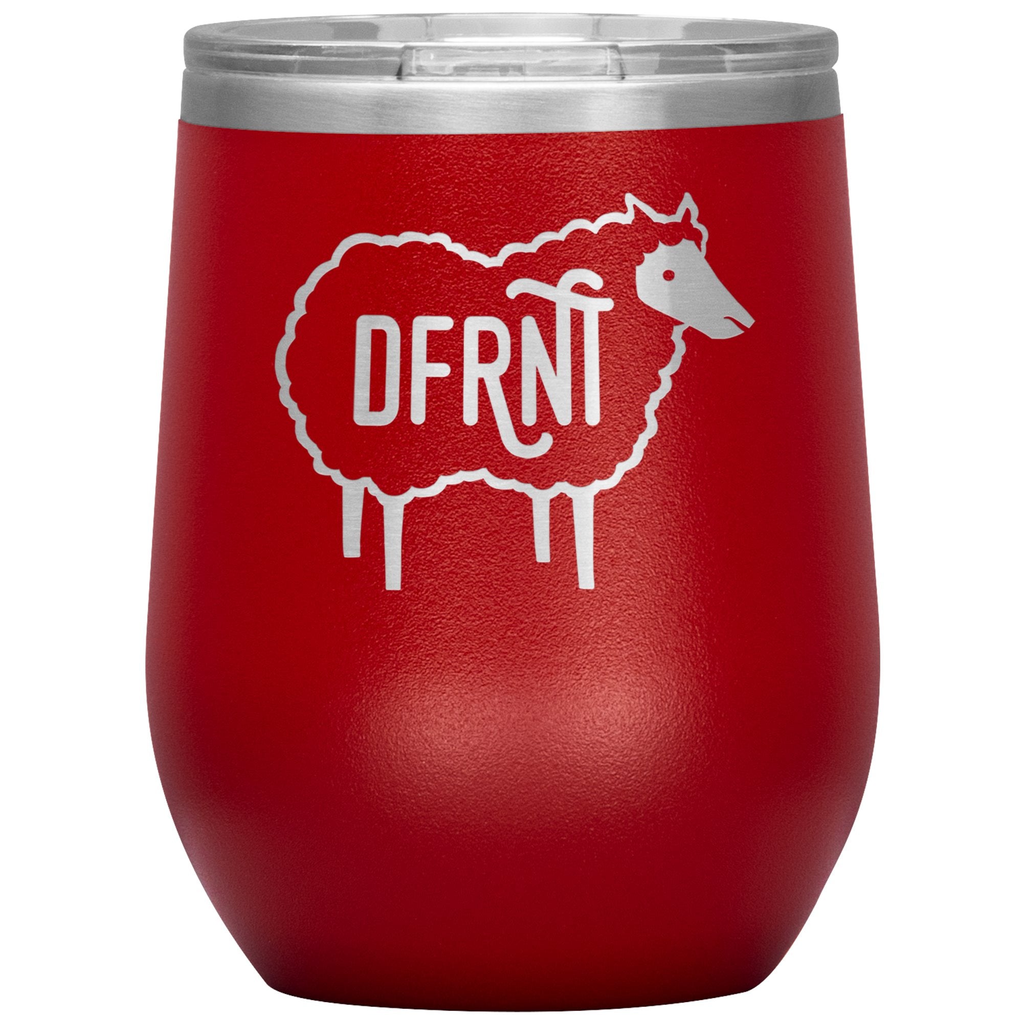 DFRNT BLACK SHEEP - 12 oz wine tumbler