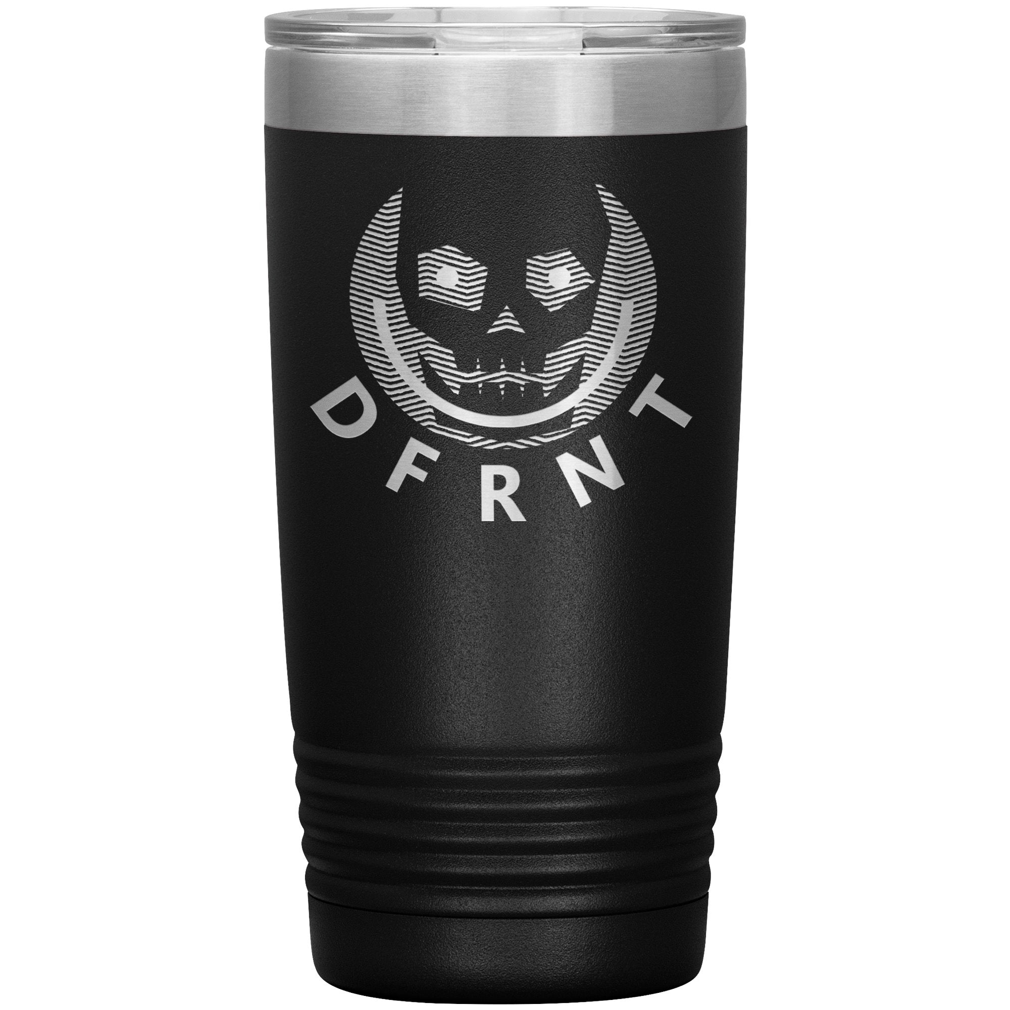 DFRNT HAPPY SKULL - 20 oz tumbler