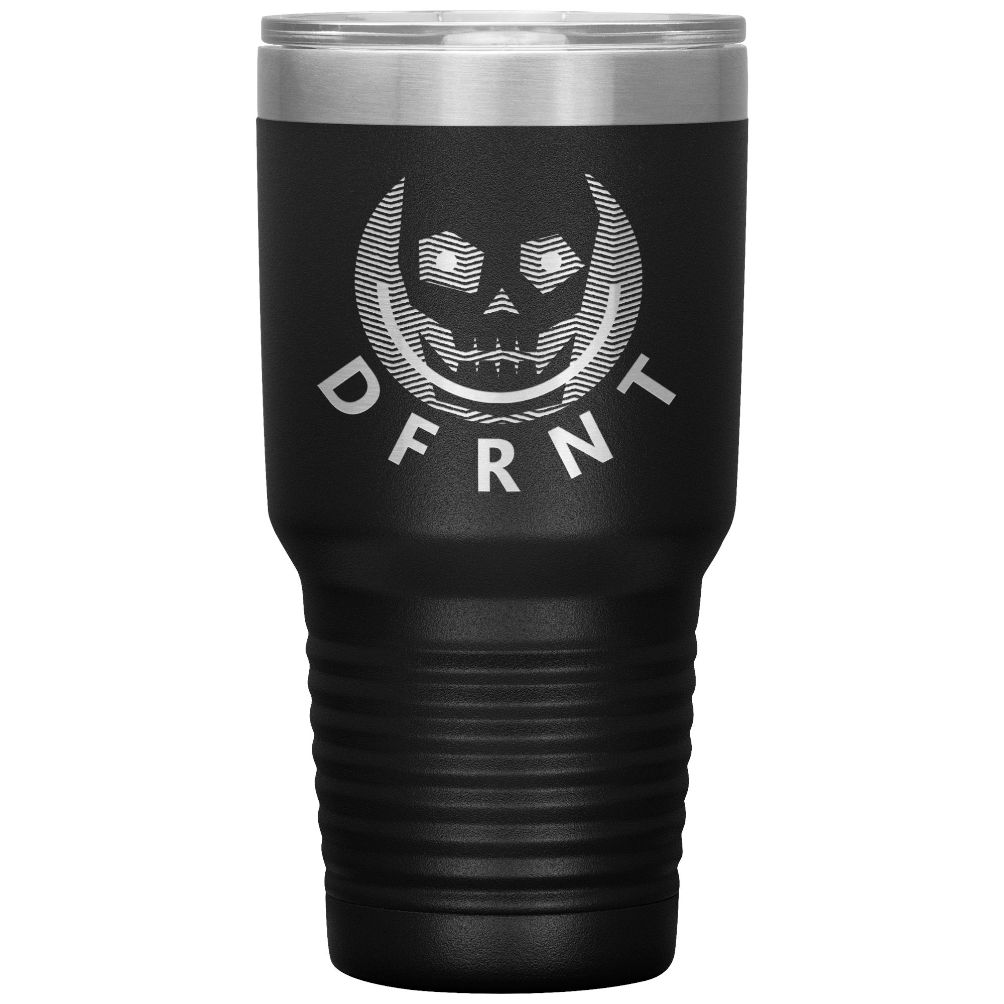 DFRNT HAPPY SKULL - 30 oz tumbler