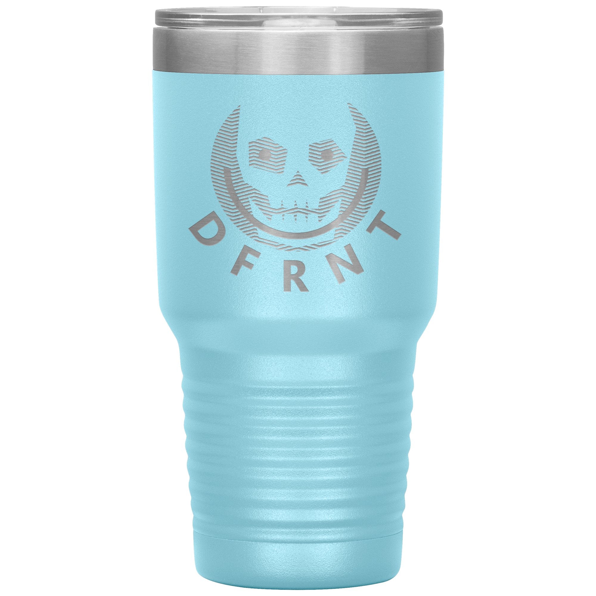 DFRNT HAPPY SKULL - 30 oz tumbler