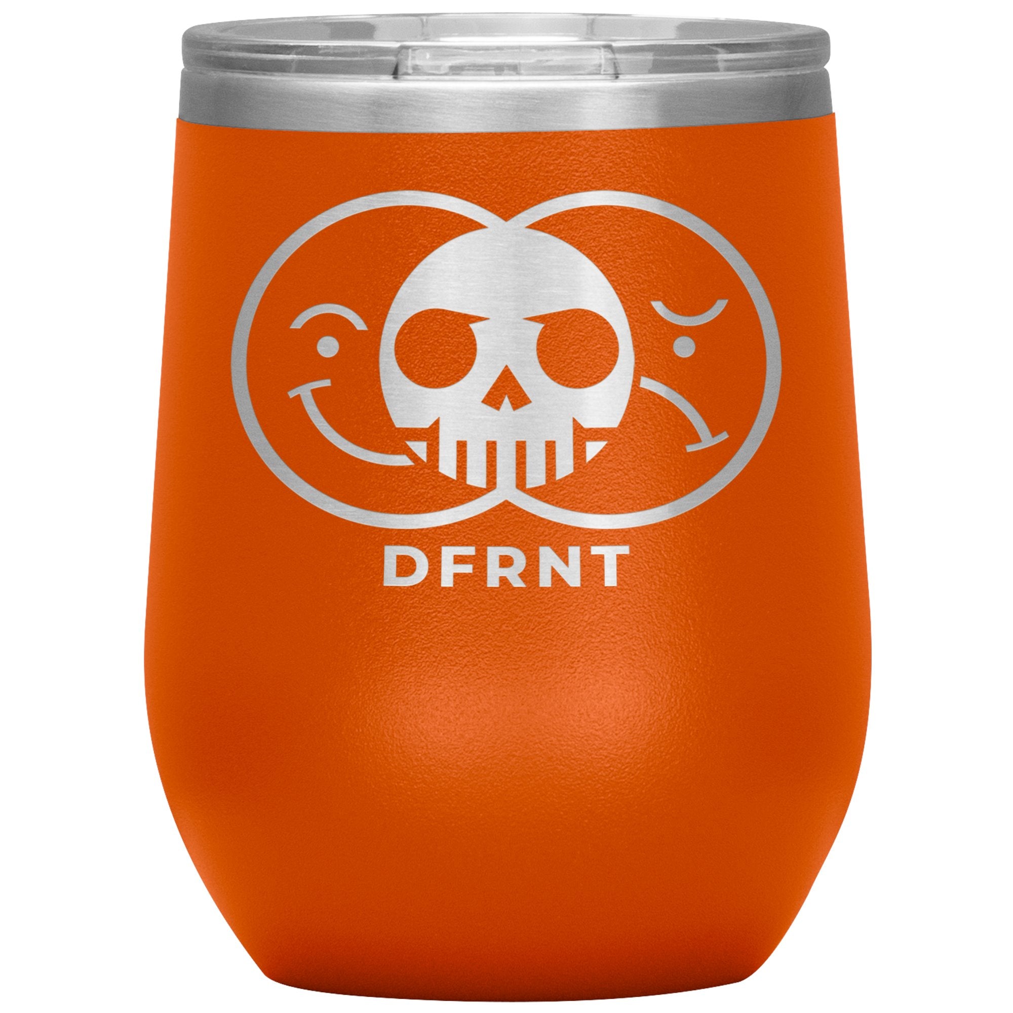 DFRNT LIFE SKULL | 12 oz wine tumbler