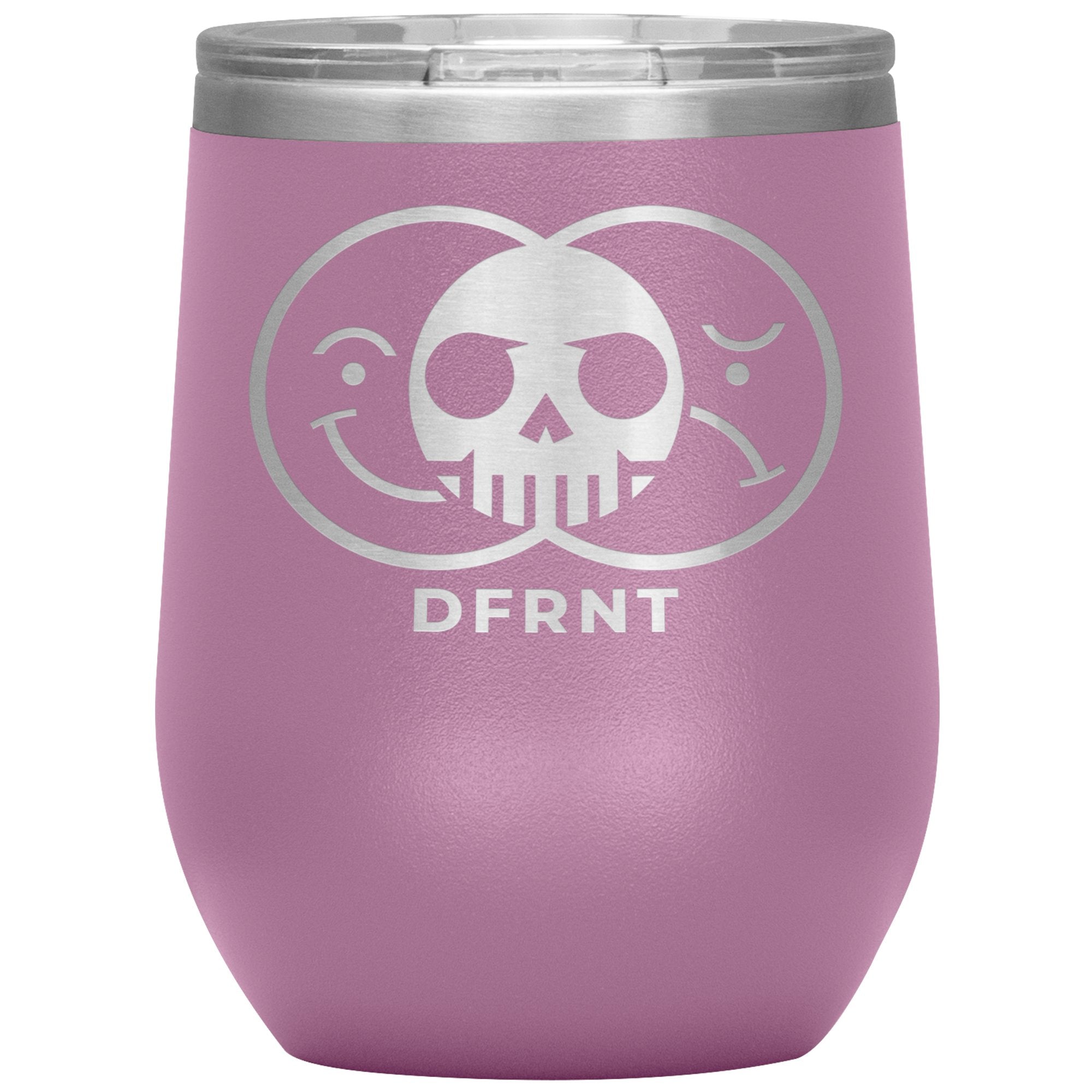 DFRNT LIFE SKULL | 12 oz wine tumbler