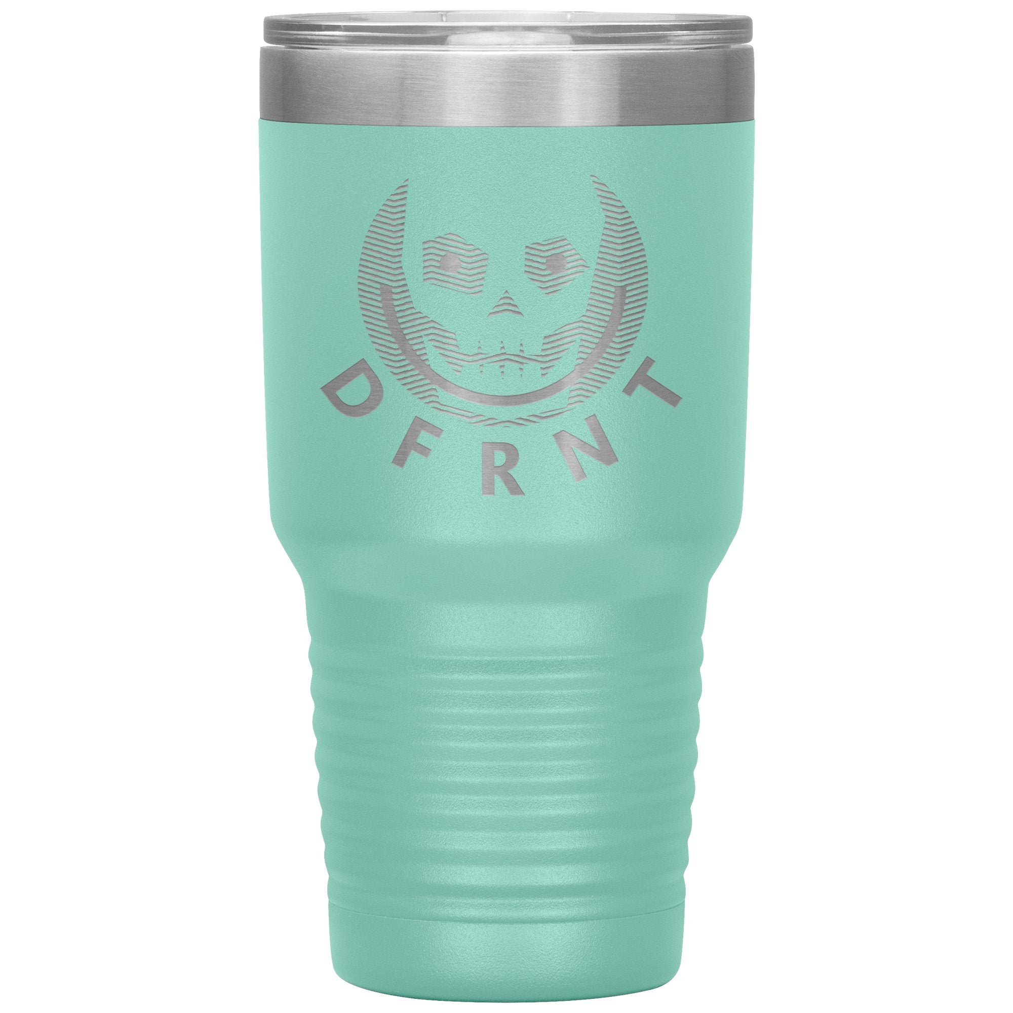 DFRNT HAPPY SKULL - 30 oz tumbler