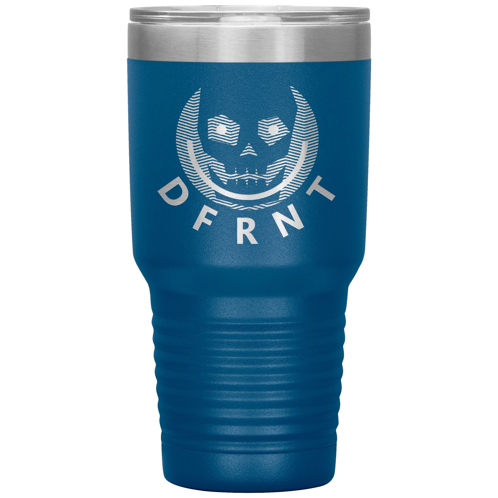 DFRNT HAPPY SKULL - 30 oz tumbler