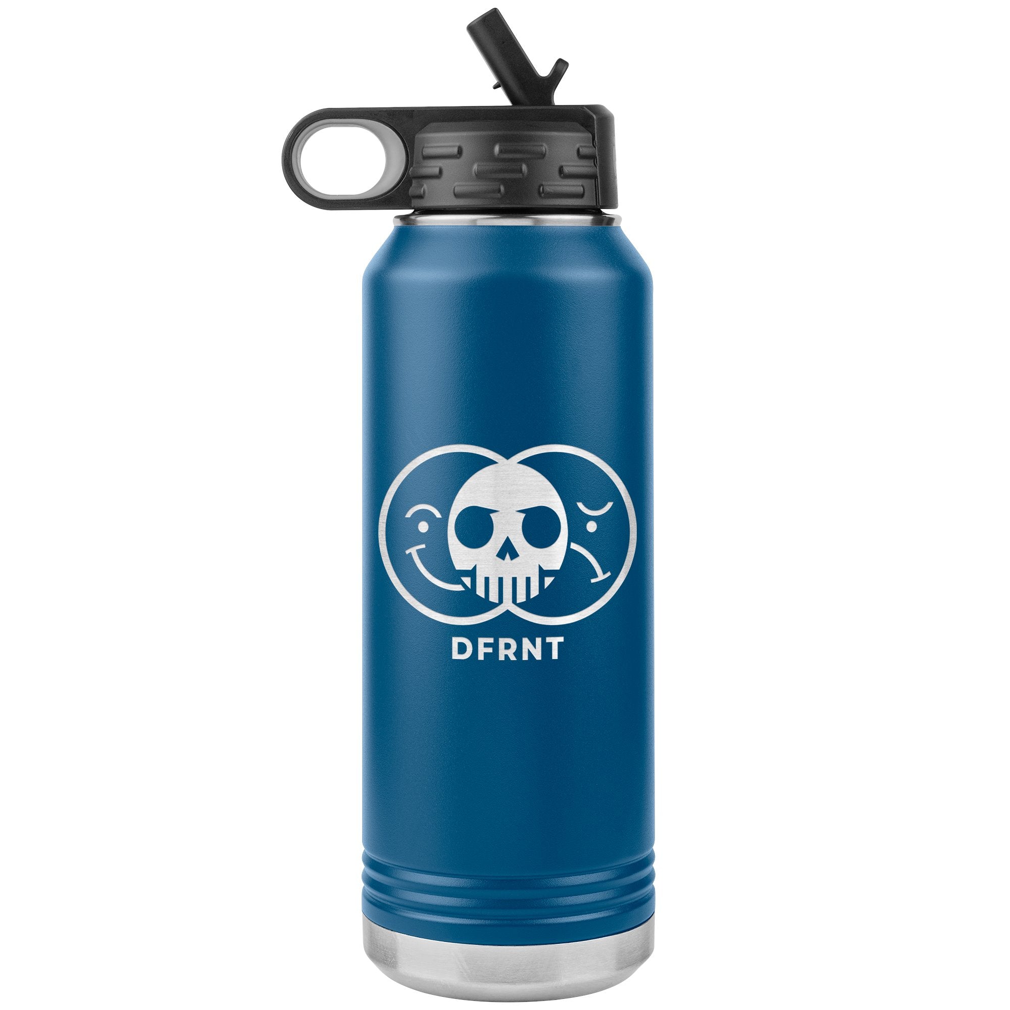 DFRNT LIFE SKULL | 32 oz straw tumbler