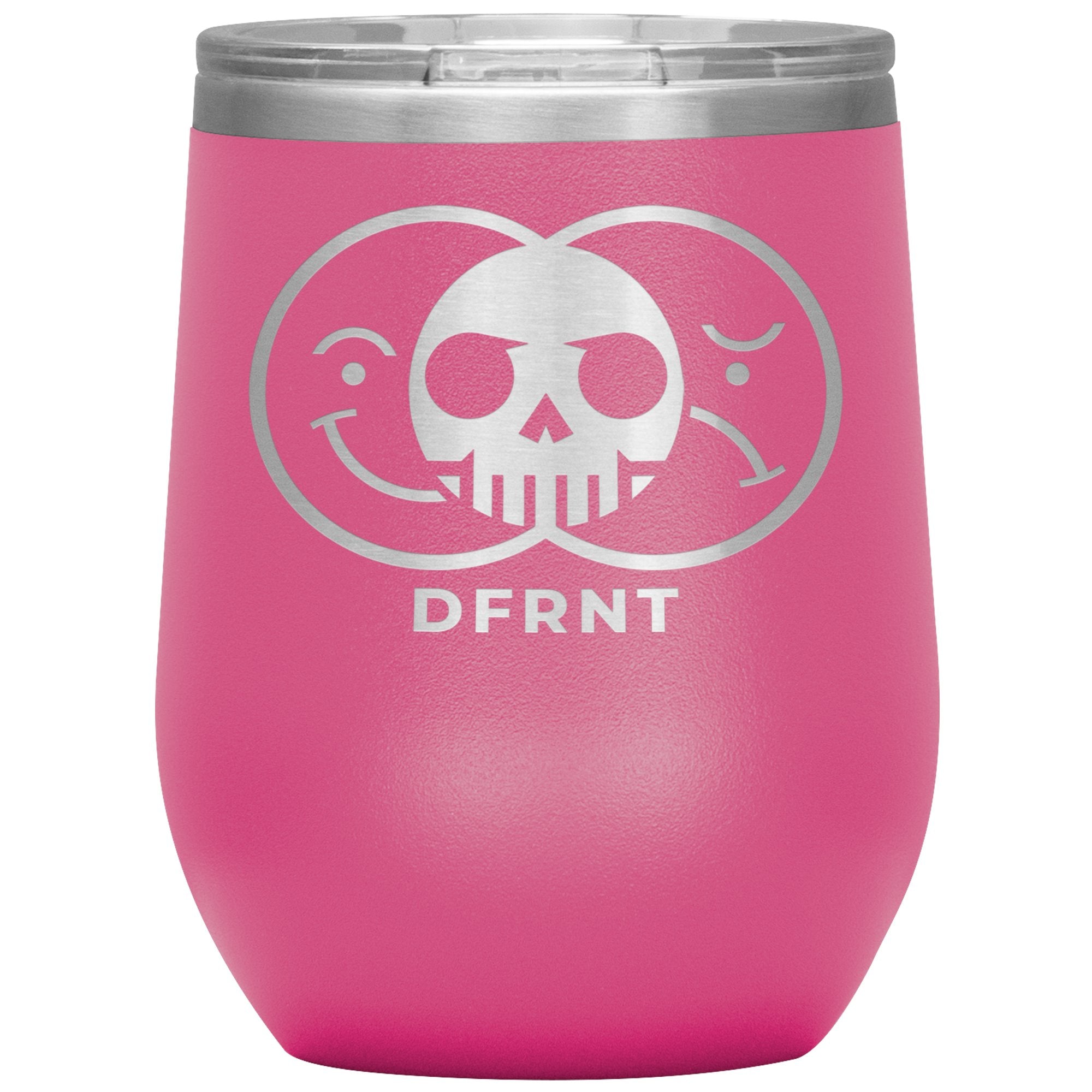 DFRNT LIFE SKULL | 12 oz wine tumbler