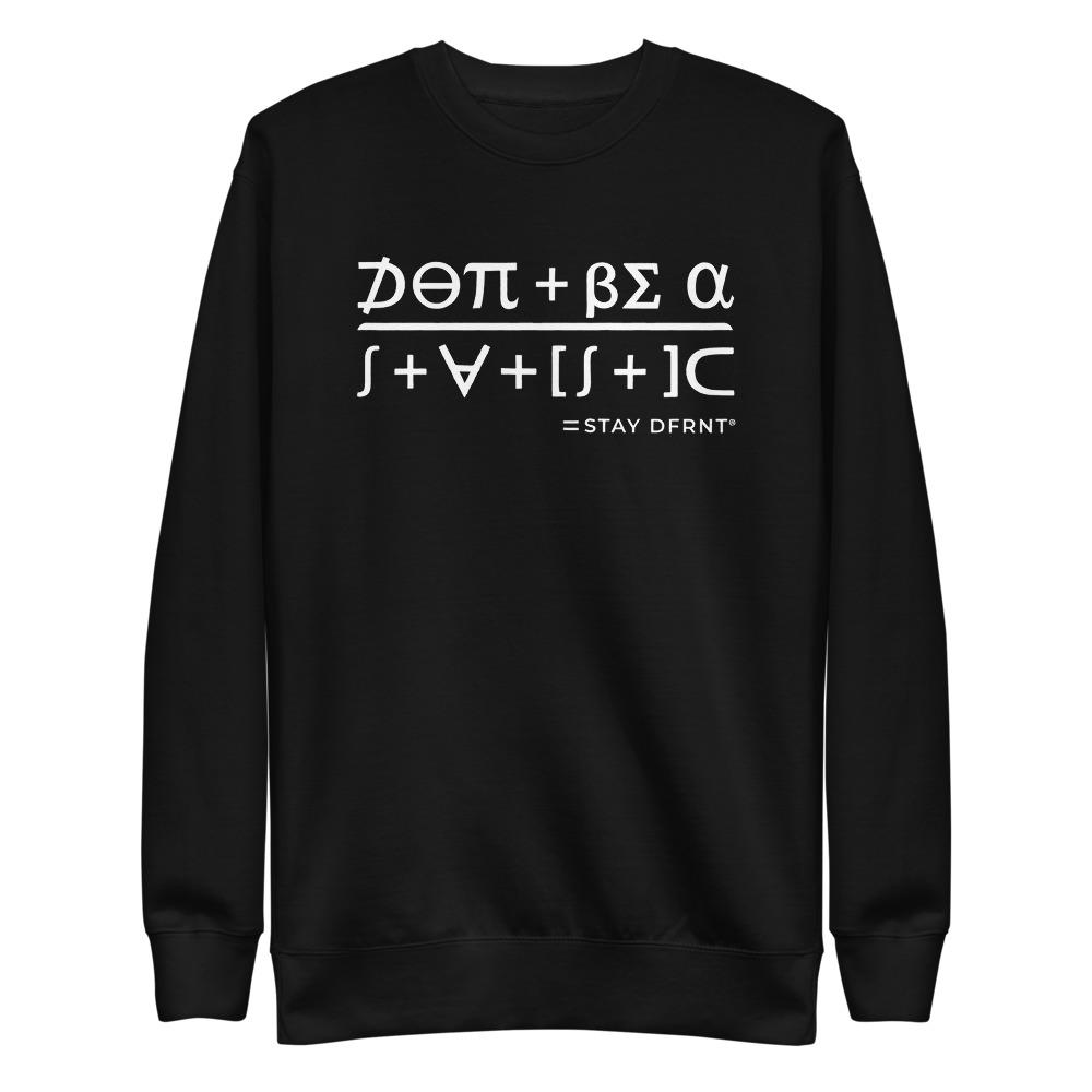 DON'T BE A STATISTIC | slim sweatshirt