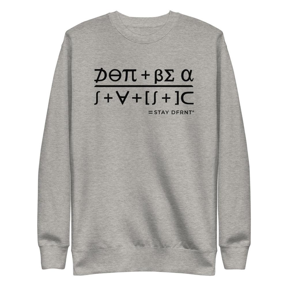 DON'T BE A STATISTIC | slim sweatshirt