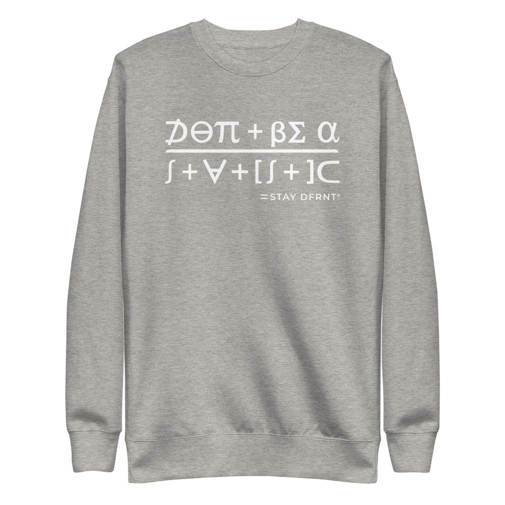 DON'T BE A STATISTIC | slim sweatshirt