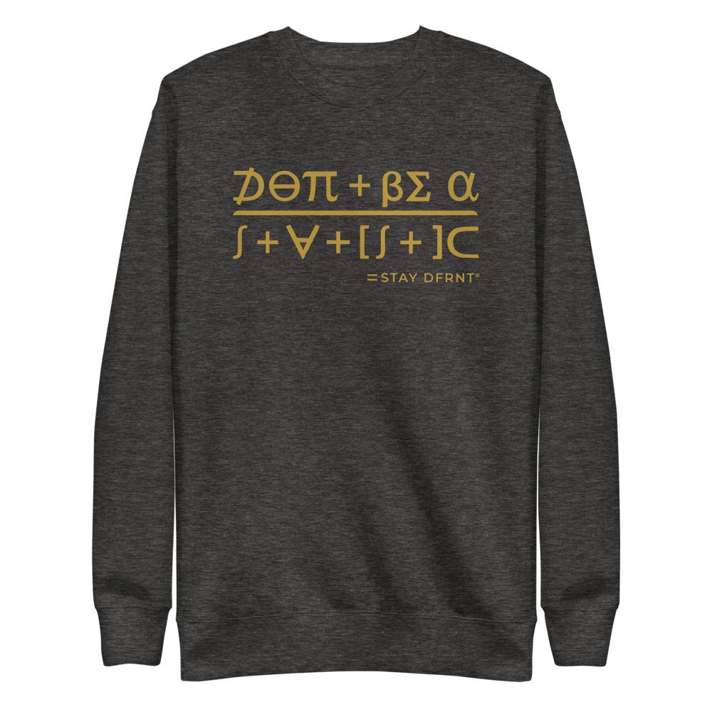 DON'T BE A STATISTIC | slim sweatshirt