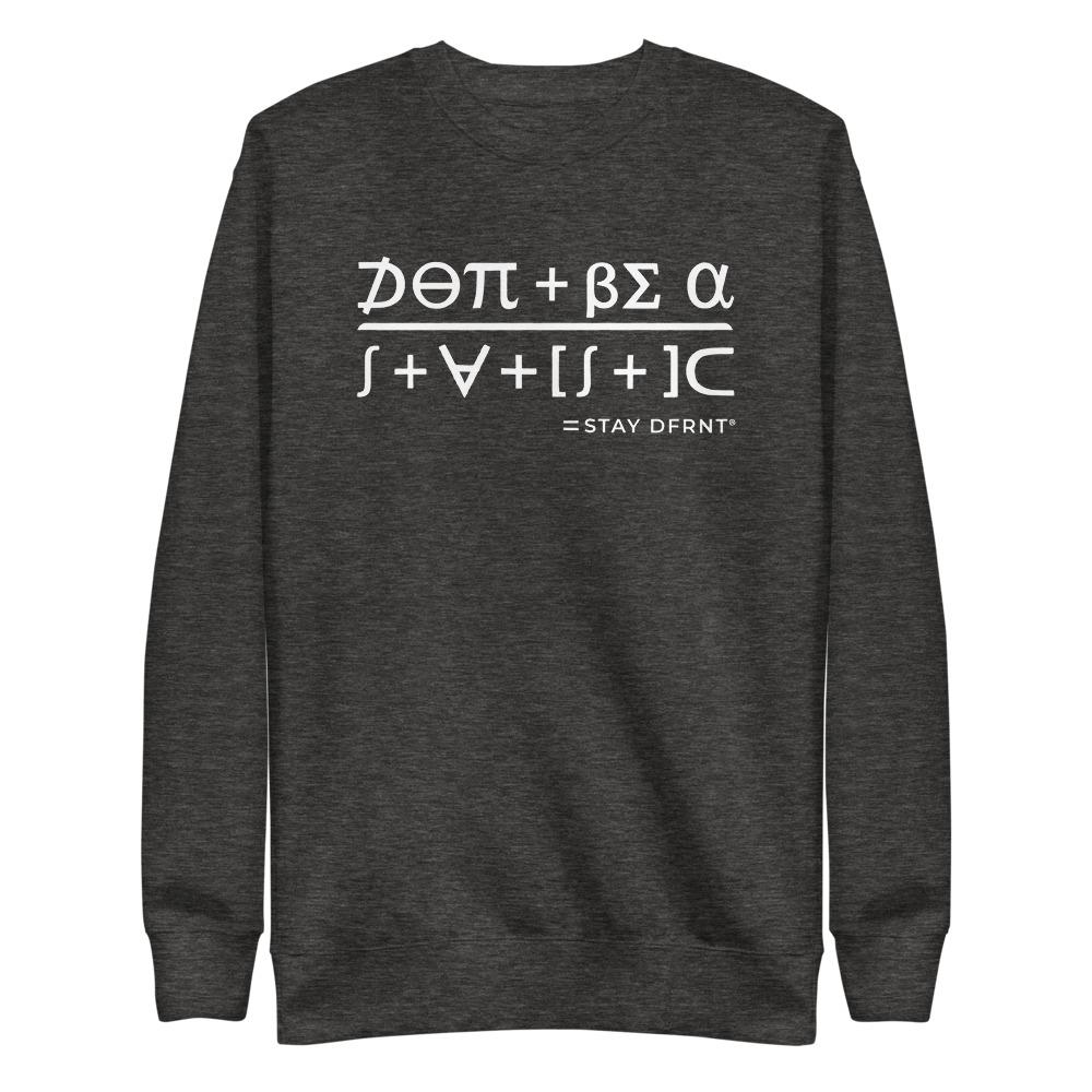 DON'T BE A STATISTIC | slim sweatshirt