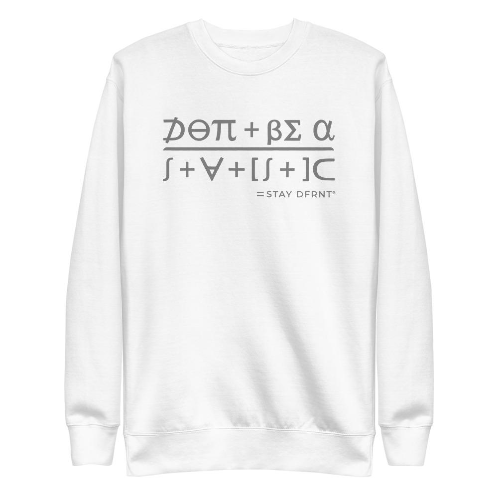 DON'T BE A STATISTIC | slim sweatshirt