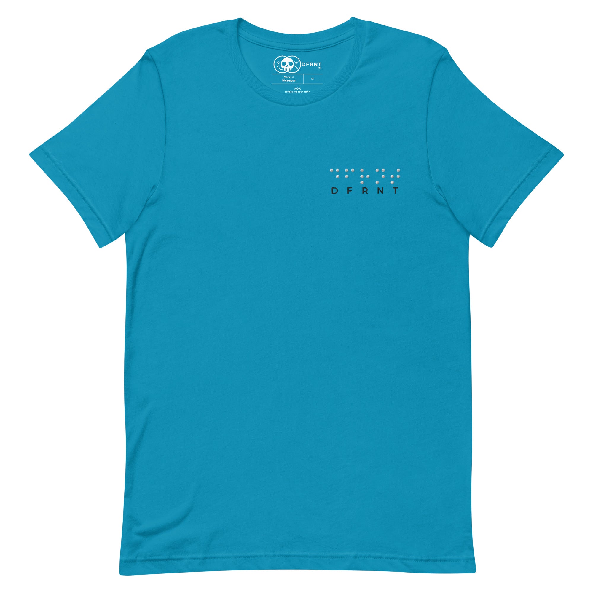 DFRNT BRAILLE | embroidered t-shirt