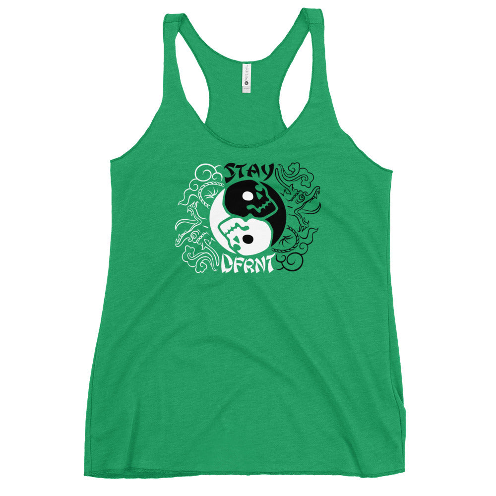 YIN YANG SKULLS | racerback tank