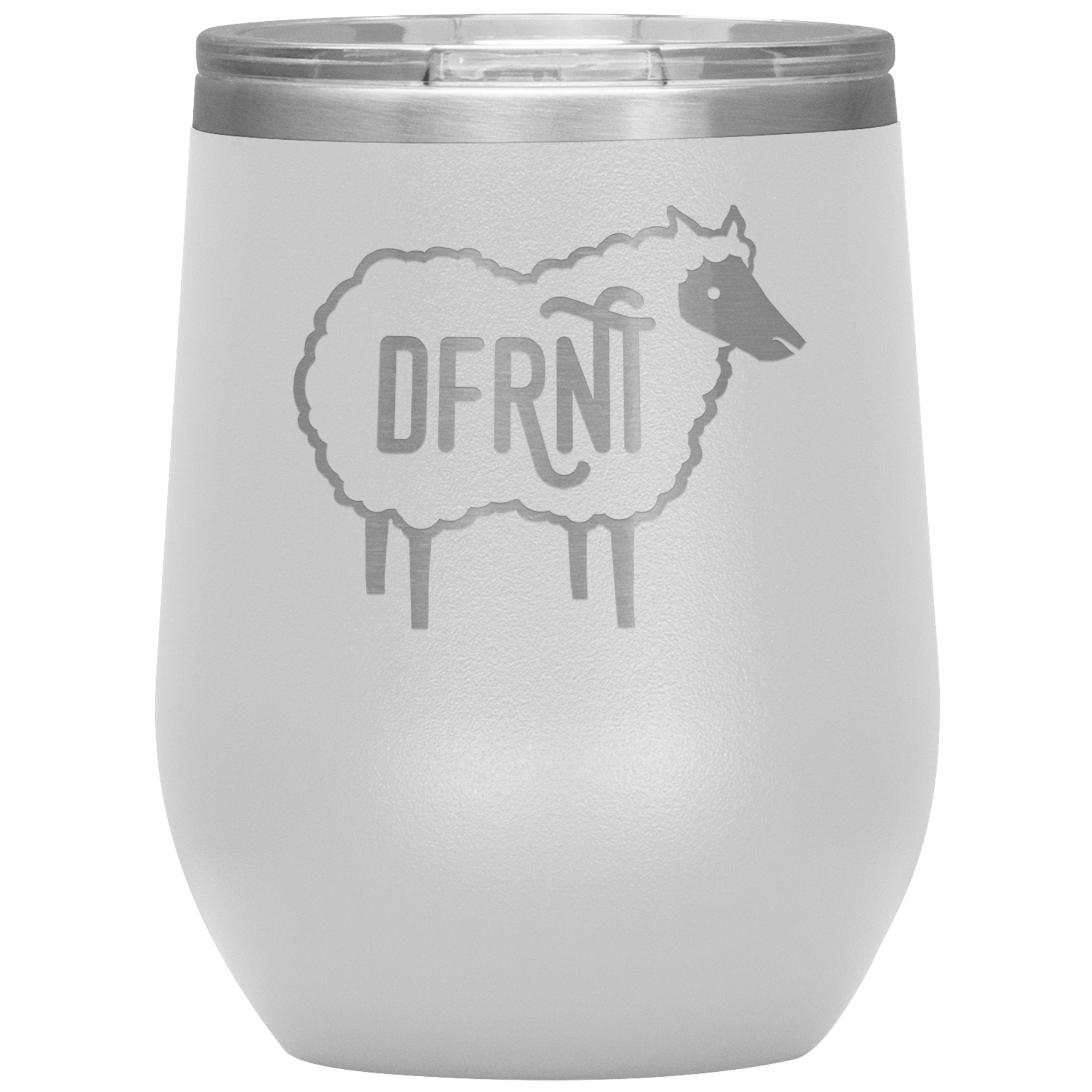 DFRNT BLACK SHEEP - 12 oz wine tumbler