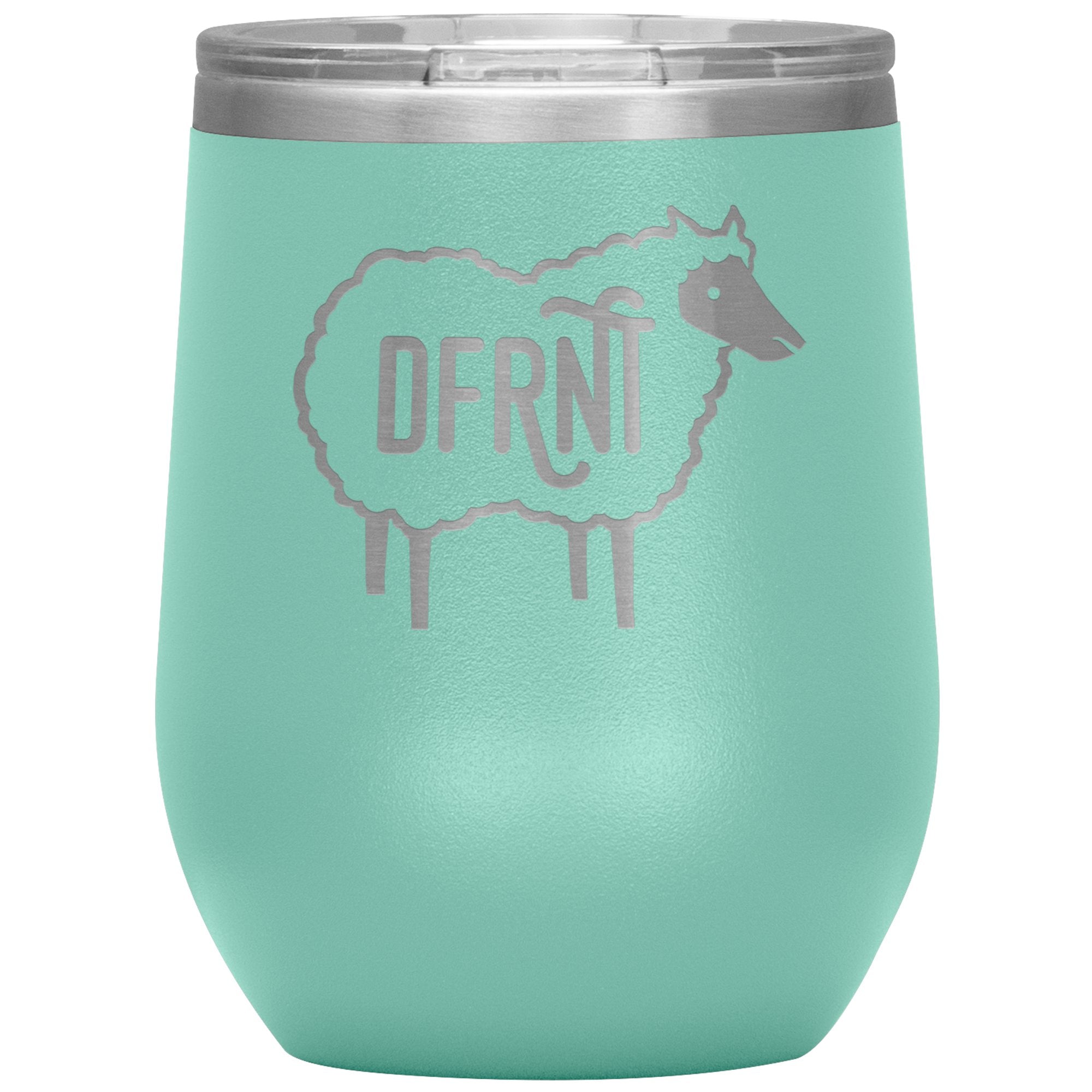 DFRNT BLACK SHEEP - 12 oz wine tumbler